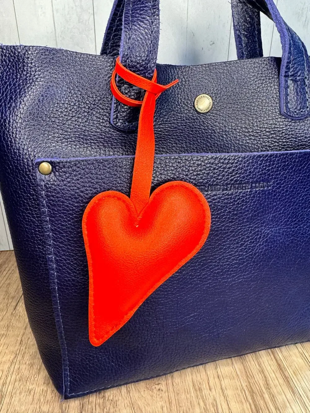 Red Heart Purse Charm Love Bag Flair NEW FAST SHIP Red Accessory Valentines